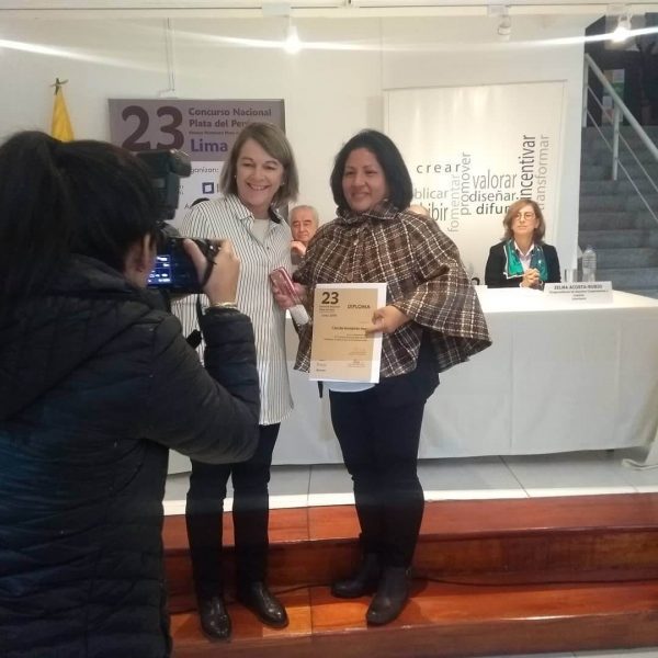 Lorena Mena Joyería es reconocida por el Patronato Plata del Perú